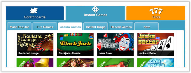 Online casino win games